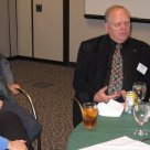 Nancy Lee, Glenn Mehltretter, Terry Siegel, and Fran Marshall at First National Bank of Omaha